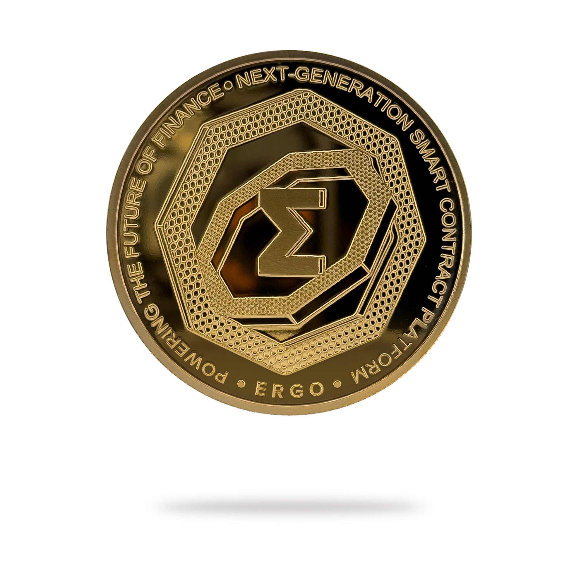 Cryptochips Ergo (ERG) Physical Crypto Coin