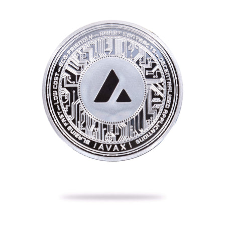 Cryptochips | Avalanche Physical Crypto Coin. Collectable cryptocurrency merch you can hodl