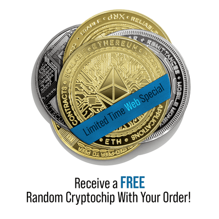 Cryptochips | THETA Physical Crypto Coin. Collectable cryptocurrency merch you can hodl