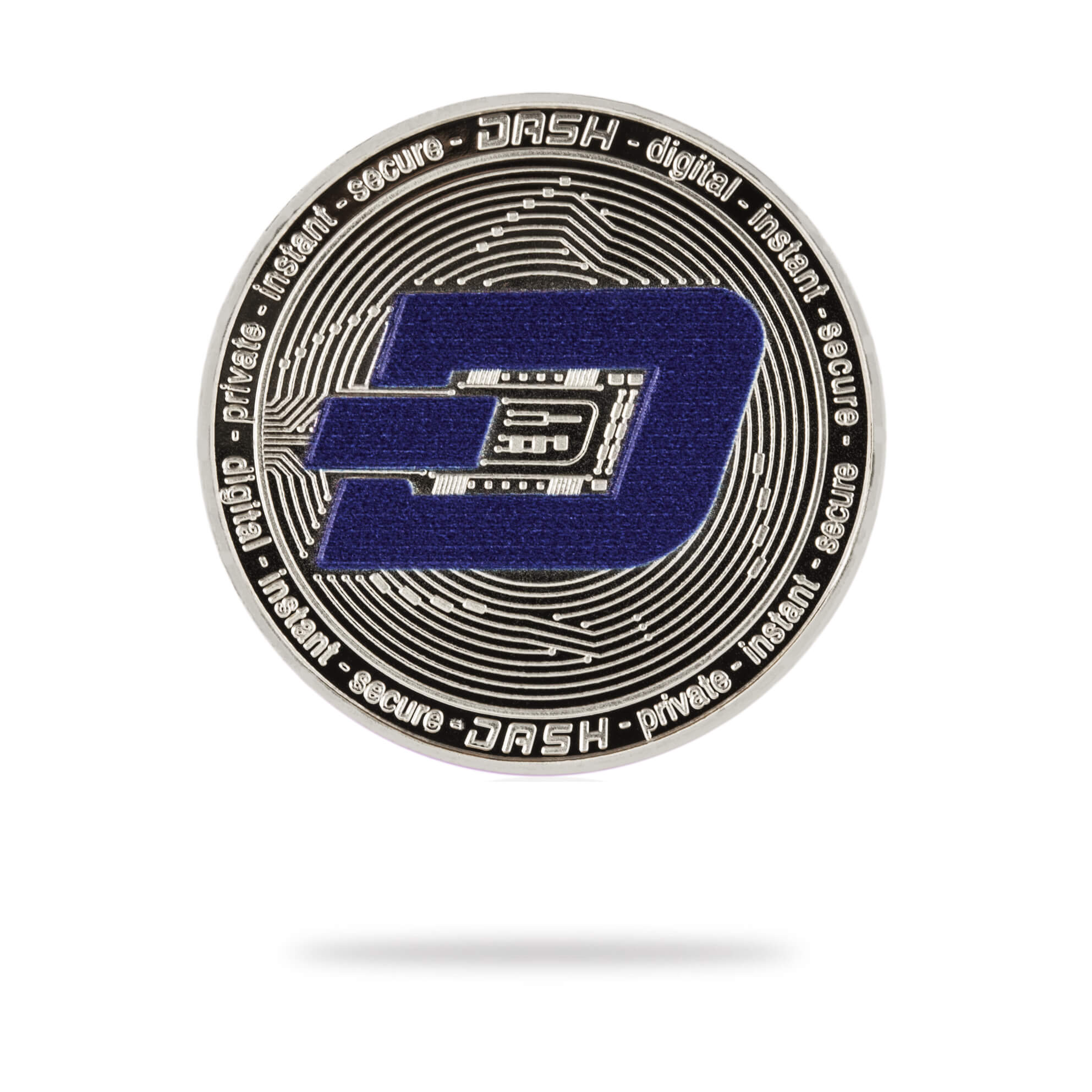 Cryptochips | Dash Physical Crypto Coin. Collectable cryptocurrency merch you can hodl