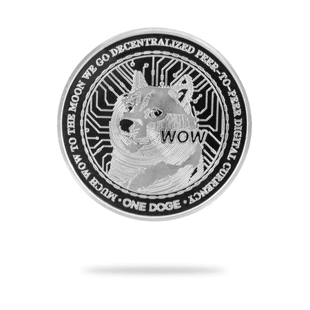 Cryptochips | Dogecoin Physical Crypto Coin. Collectable cryptocurrency merch you can hodl