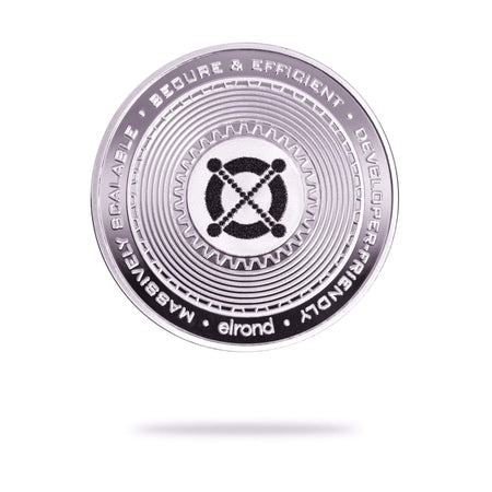 Cryptochips | Elrond Physical Crypto Coin. Collectable cryptocurrency merch you can hodl