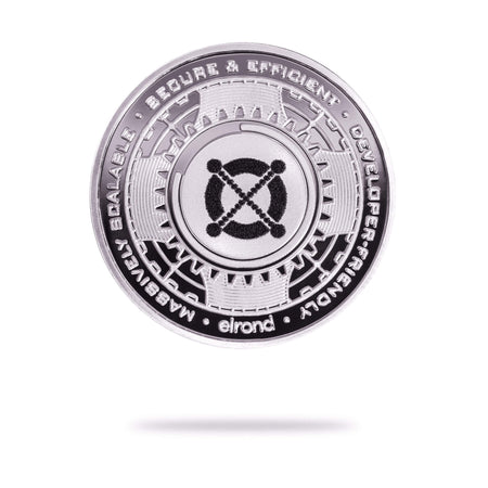 Cryptochips | Elrond Physical Crypto Coin. Collectable cryptocurrency merch you can hodl