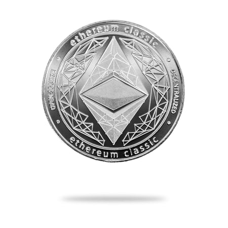 Cryptochips | Ethereum Classic Physical Crypto Coin. Collectable cryptocurrency merch you can hodl