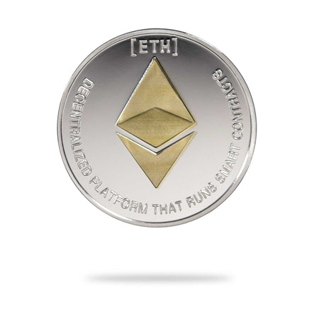 Cryptochips | Ethereum (2021 edition) Physical Crypto Coin. Collectable cryptocurrency merch you can hodl
