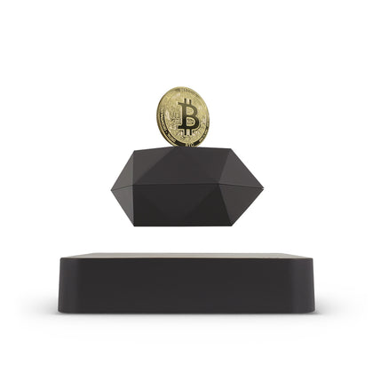 Cryptochips | Levitating Coin Display Physical Crypto Coin. Collectable cryptocurrency merch you can hodl