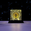 Cryptochips | LED Acrylic Coin Display Physical Crypto Coin. Collectable cryptocurrency merch you can hodl