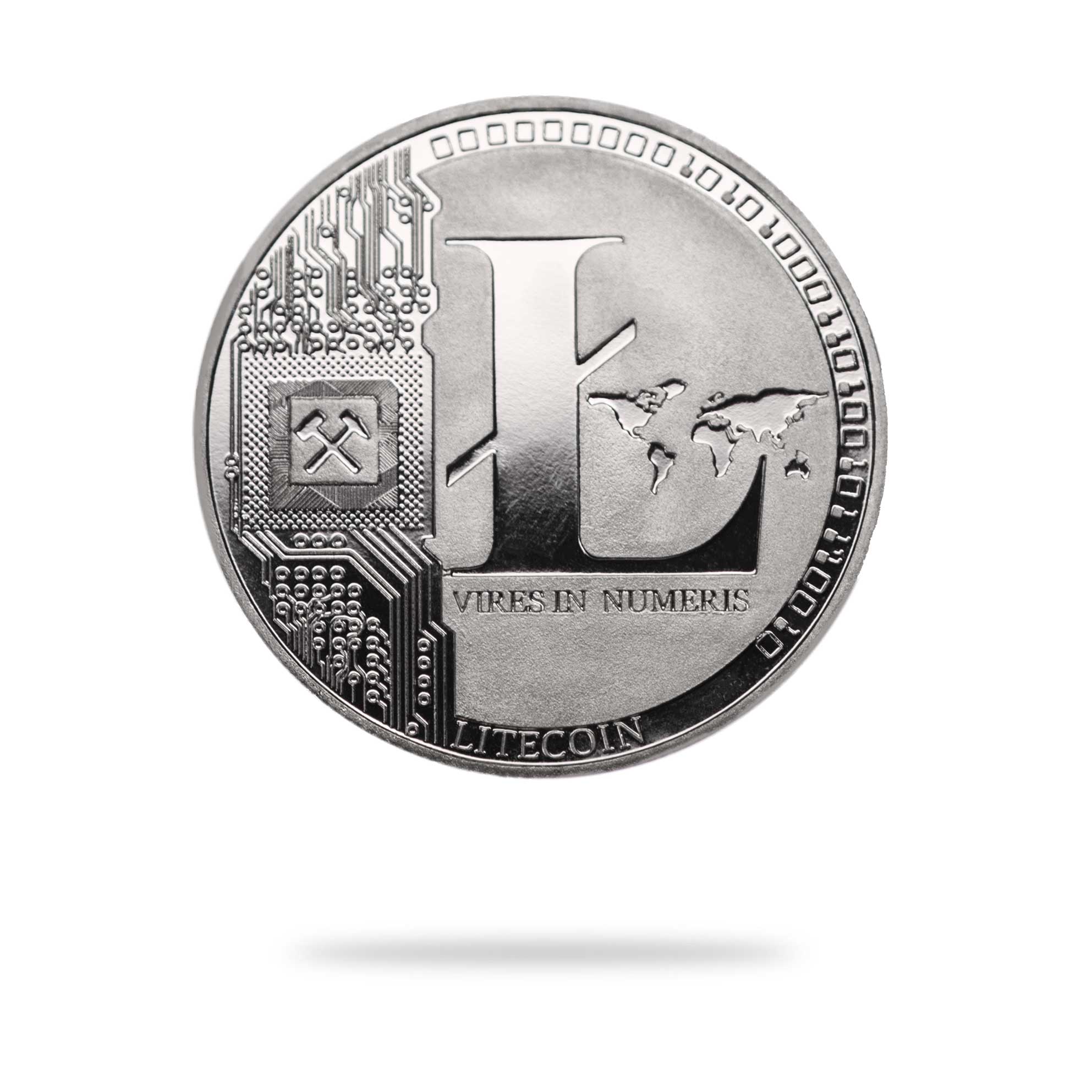 Cryptochips | Litecoin Physical Crypto Coin. Collectable cryptocurrency merch you can hodl