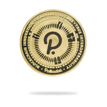 Cryptochips | Polkadot Physical Crypto Coin. Collectable cryptocurrency merch you can hodl
