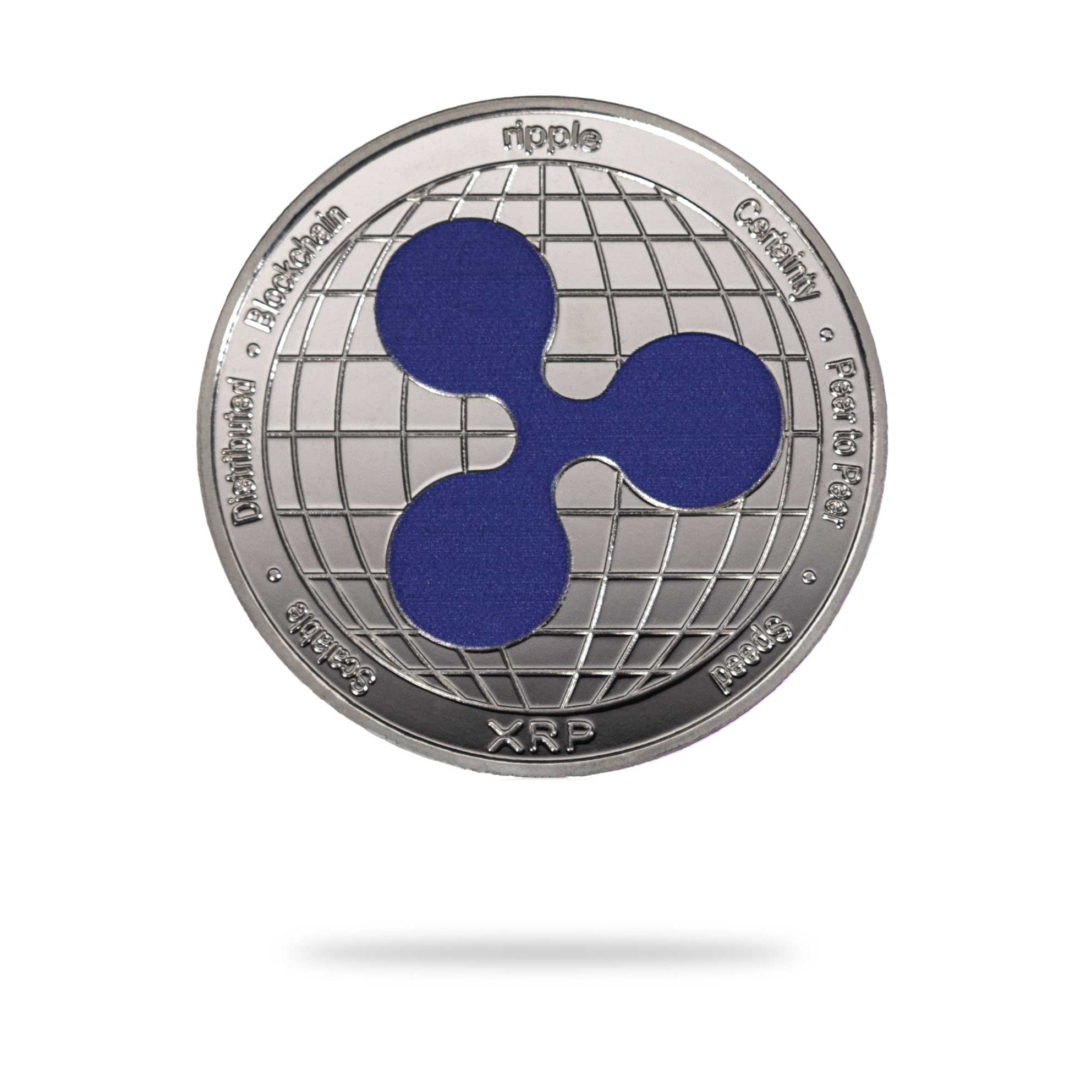 Cryptochips | Ripple Physical Crypto Coin. Collectable cryptocurrency merch you can hodl