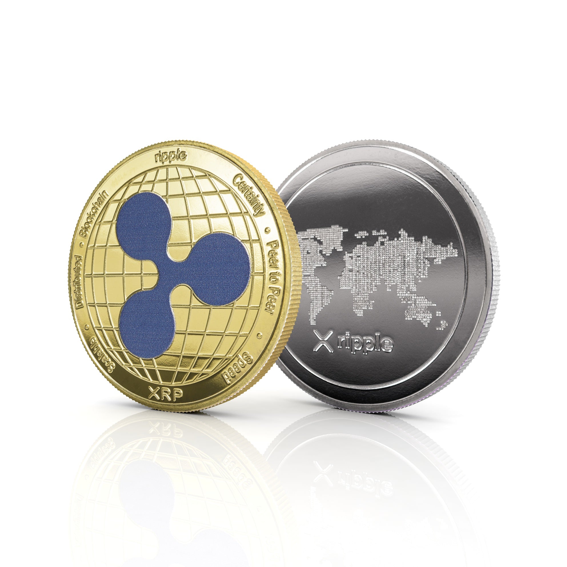 Cryptochips | Ripple Physical Crypto Coin. Collectable cryptocurrency merch you can hodl