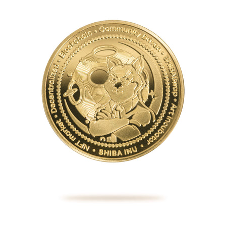 Cryptochips | SHIBA INU Physical Crypto Coin. Collectable cryptocurrency merch you can hodl