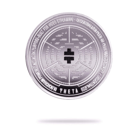 Cryptochips | THETA Physical Crypto Coin. Collectable cryptocurrency merch you can hodl