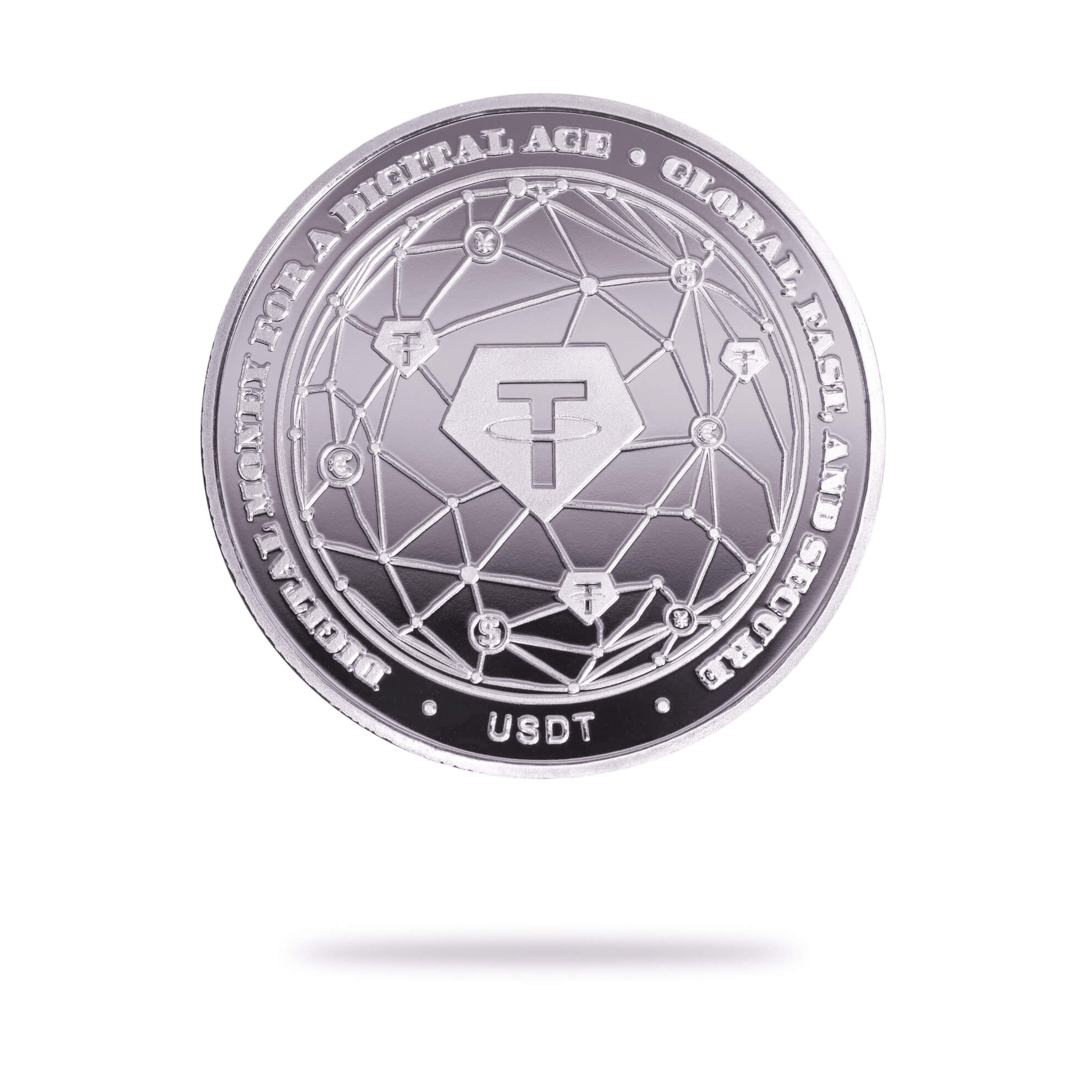 Cryptochips | Tether Physical Crypto Coin. Collectable cryptocurrency merch you can hodl