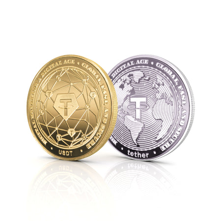 Cryptochips | Tether Physical Crypto Coin. Collectable cryptocurrency merch you can hodl