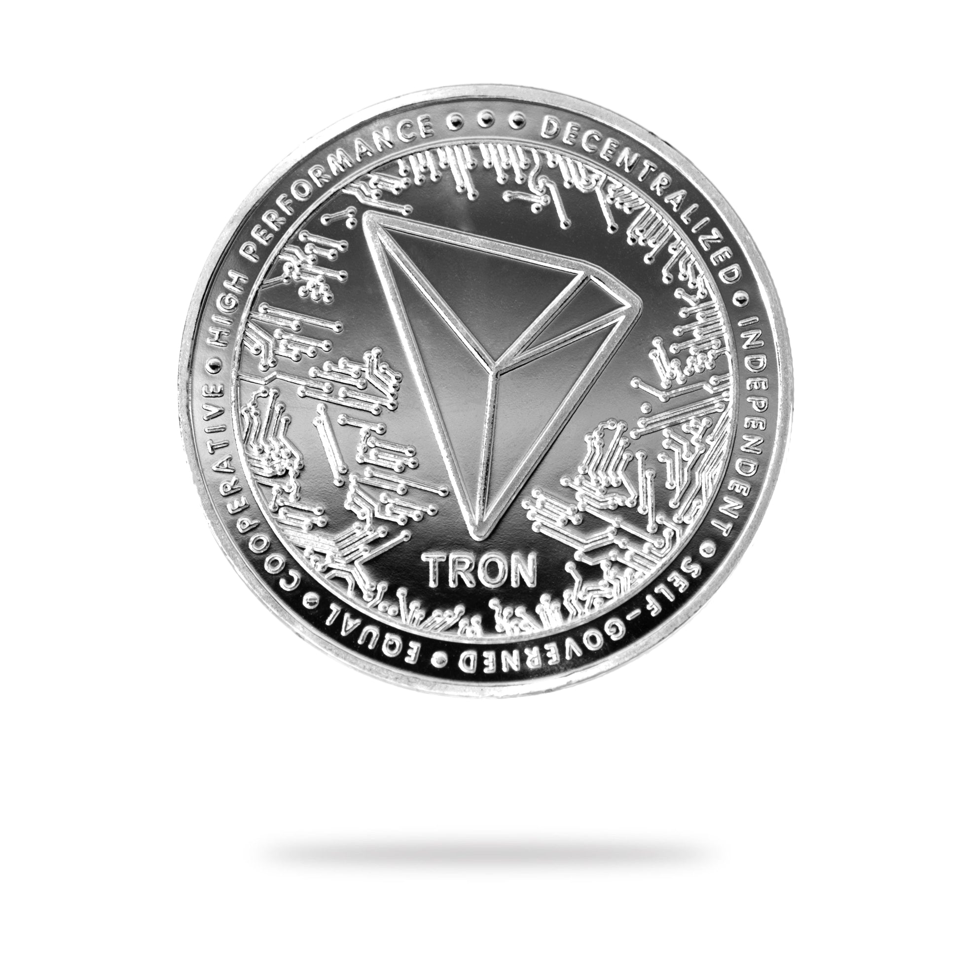 Cryptochips | TRON Physical Crypto Coin. Collectable cryptocurrency merch you can hodl