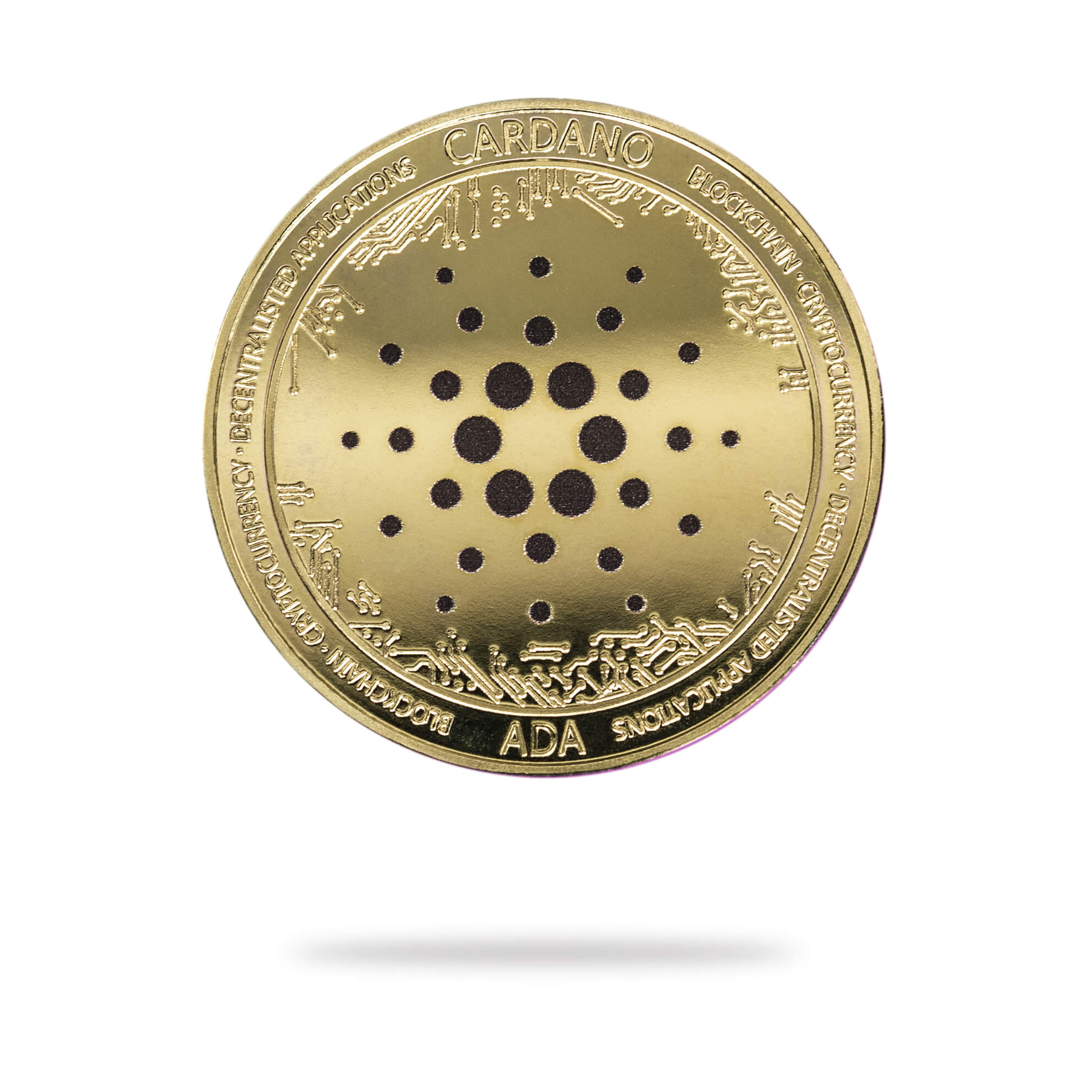 Cryptochips | Cardano (2021 Edition) Physical Crypto Coin. Collectable cryptocurrency merch you can hodl