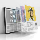 Cryptochips | Custom NFT Canvas (etsy) Physical Crypto Coin. Collectable cryptocurrency merch you can hodl
